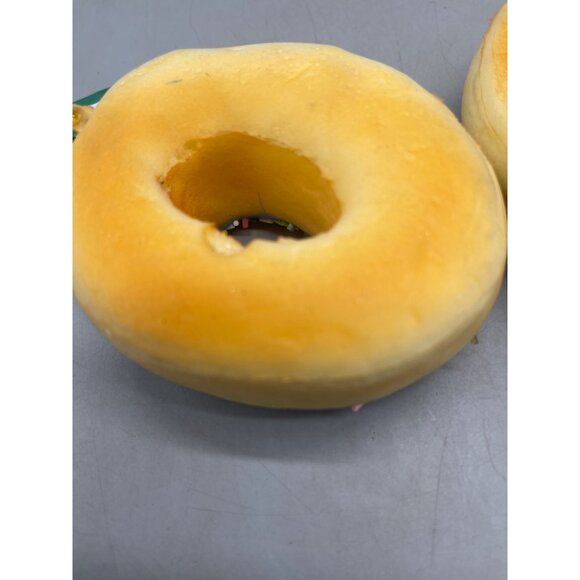 Kurt Adler sweet scoops blue sprinkle donut ornaments set of 2 squishy 3.5" READ - Picture 7 of 9